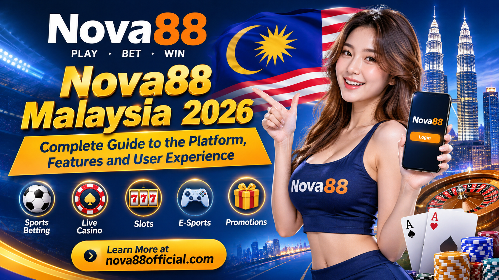 Nova88 Malaysia 2026: Platform Features & User Guide